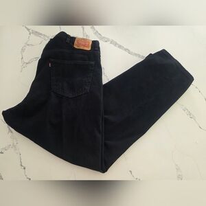 Levi's 550 Men's Black Denim Jeans W44 L34